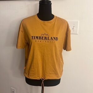 Timberland Draw String Organic Cotton T-Shirt, Medium.